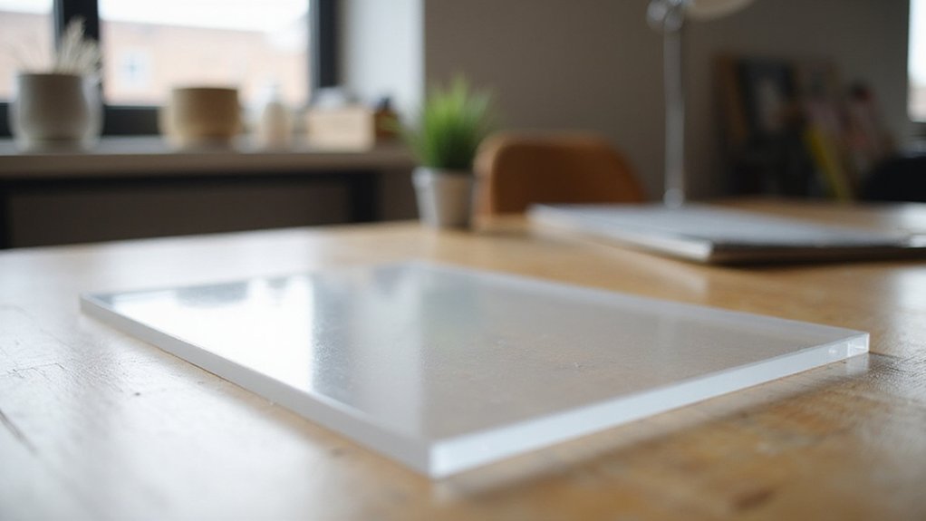cutting acrylic sheets easily