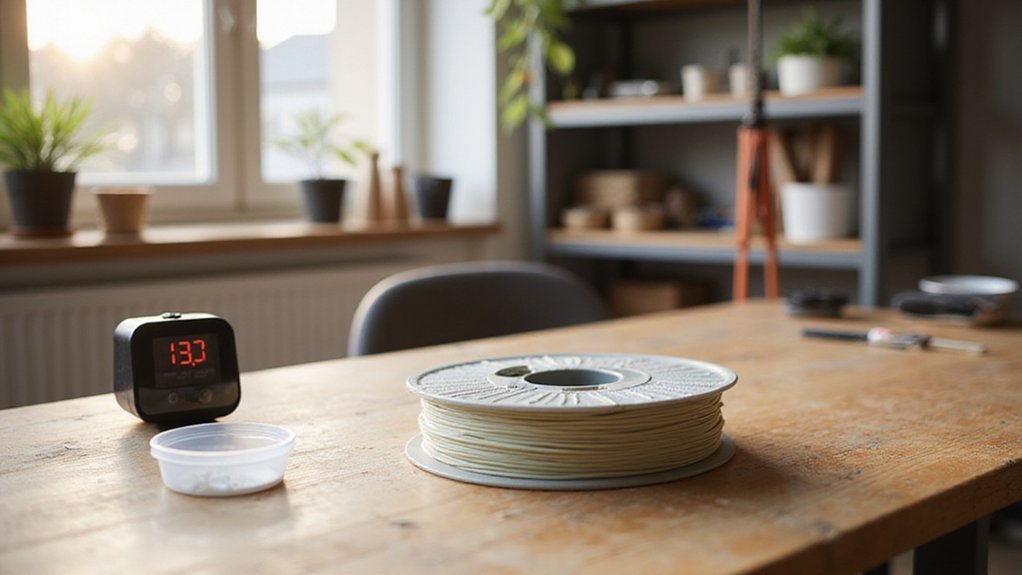 dry pla filament properly