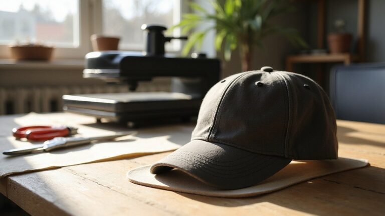 hat heat press tutorial