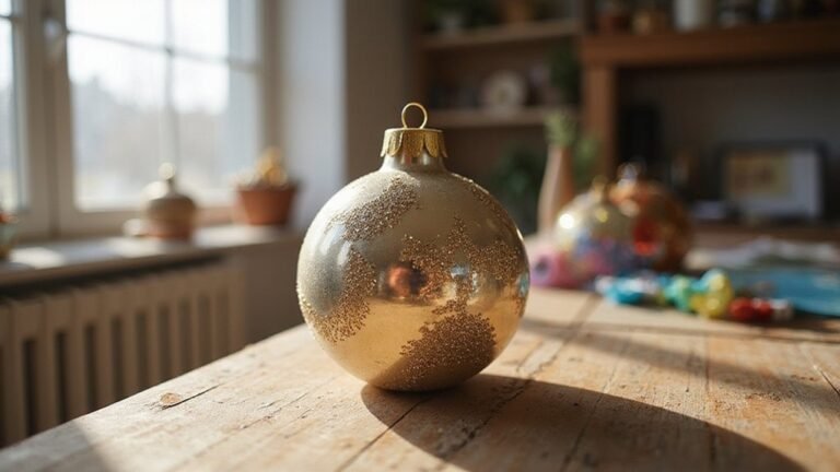 sparkling sublimation ornaments