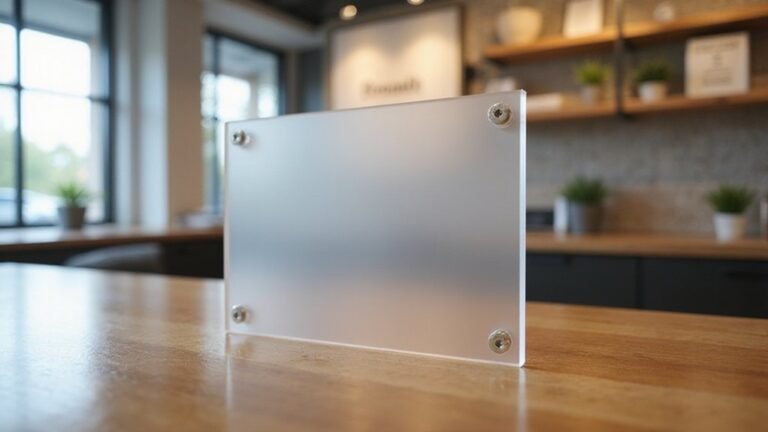 top acrylic signage sheets