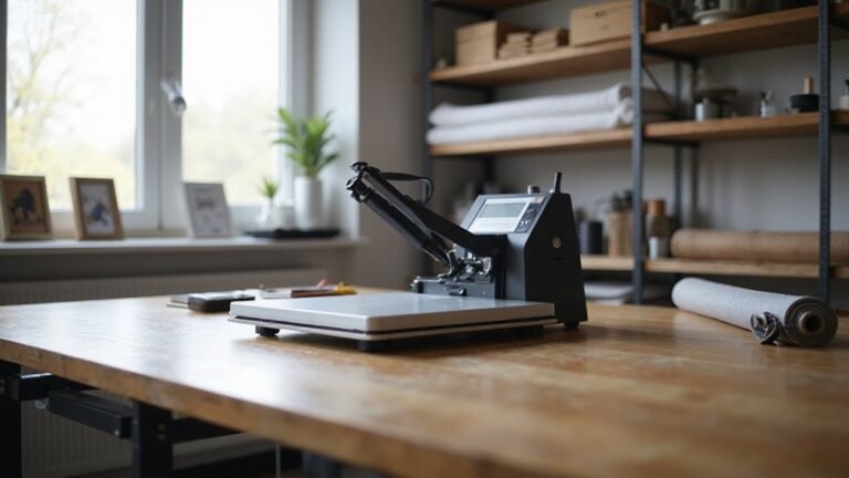 top heat press tables